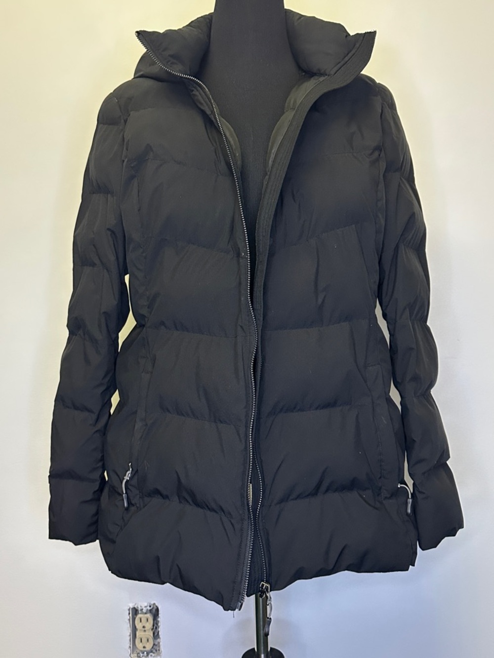 32 Degrees Black Women's Quilted Puffer Jacket size XL